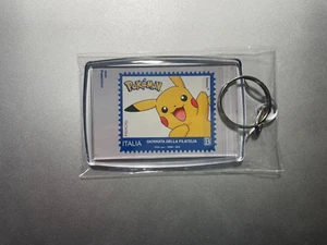 2024 Portachiavi Filatelico Giornata della Filatelia Pokemon Pikachu - Picture 1 of 1