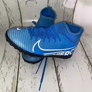 Nike Junior Mercurial Superfly 7 Turf 2,5Y blu bianco - Foto 1 di 9