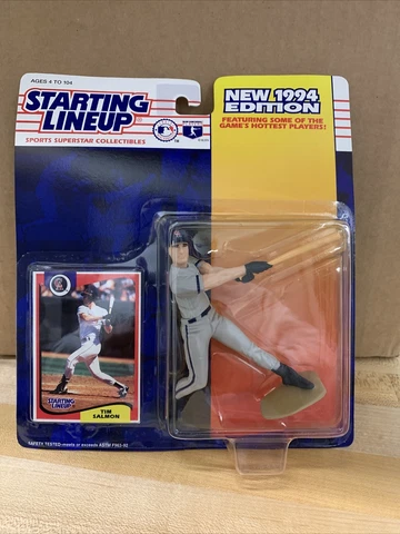 Tim Salmon Starting Lineup 1994 Edition Angels MLB Figure Baseball Box 76 Cover
