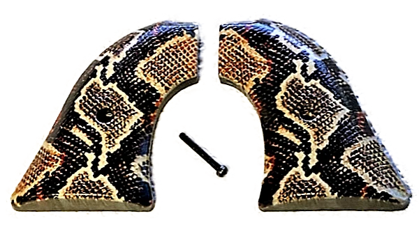 Fits Heritage Arms Rough Rider GRIPS .22 & .22 MAG Rattle Snake "Bad man Roy"