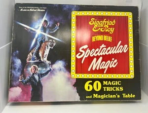 SIEGFRIED & ROY MÁS ALLÁ DE LA CREENCIA ESPECTACULAR 60 TRUCOS DE MAGIA MARSHALL BRODIEN FIRMADO - Imagen 1 de 22