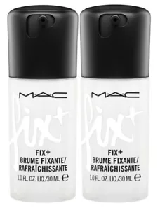 2Pcs M·A·C MAC PREP + PRIME FIX+ Mini Mist Setting Spray 30ml x 2 NEW - Picture 1 of 1