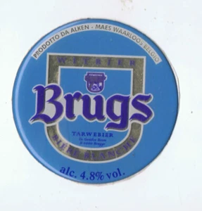 ADESIVO GOMMATO BIRRA WITBIER BRUGS BLANCHE x spillatore - tondo diam: 8 cm - Picture 1 of 1