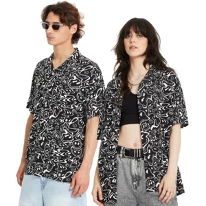 Volcom FA Filip Rygalski Shortsleeve Kurzarm-Hemd - Black - Bild 1 von 25