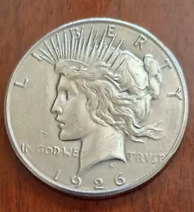 Feliciano. Estados Unidos, un dólar año 1926 de plata M.B.C. Liberty. Original. - Imagen 1 de 2