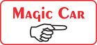 Magic Car With Arrow Sign