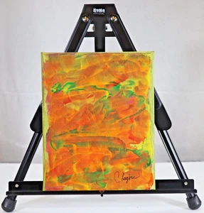 Abstract Original Art One of a Kind Work Caroline Grace Studio 8x10 - A2023A3 - Picture 1 of 4