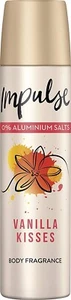 6 x Impulse Vanilla Kisses Body Fragrance Deospray, 0% Aluminium Salts (6x75ml) - Bild 1 von 2