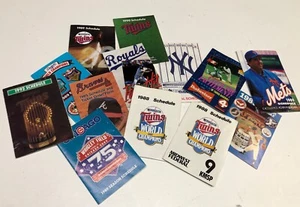 MLB Baseball Schedules U-Pick **See Shipping Special For Multiples** - Picture 1 of 42