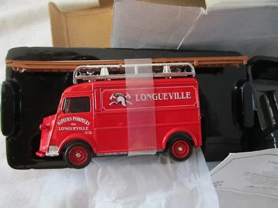 Matchbox Models of Yesteryear 1947 Citroen Type H Van Fire Vehicle YFE- 1 - Image 1 of 4