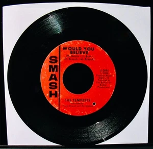 THE TEMPESTS: Would You Believe~Northern Soul 45~SMASH #S-2094 - Foto 1 di 2
