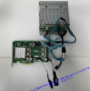 HP 380G9 747592 777279-001 719067-B21 hdd cage+Expansion card+cables - Picture 1 of 1