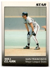 1989 STAR WILL CLARK SAN FRANCISCO GIANTS #5