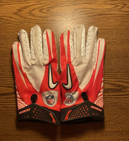 Cincinnati Bengals NFL Game Used Nike Vapor Jet Player Unknown Cover