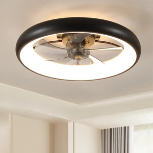 Modern Ceiling Fan with Dimmable LED Lights, Remote Control - Energy Efficient - Picture 1 of 10