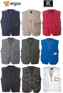 JRC Gilet NEW SAFARI Smanicato Multitasche Profili Rifrangenti in Cotone Uomo - Imagen 1 de 12