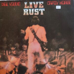 NEIL YOUNG & CRAZY HORSE Live Rust 1979 double vinyl 