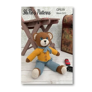 Häkelanleitung für Bertie Bär, Spielzeug, CP519 - Bild 1 von 13