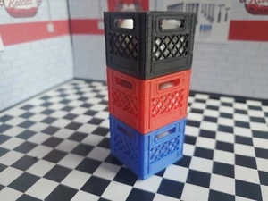 3 Milk Crates and 12 Jugs 1/10 Scale RC Vehicle Garage Accessories Miniatures - Picture 1 of 24