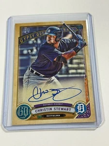 2019 Topps Gypsy Queen Auto Christin Stewart #GQA-CST Rookie Auto RC - Bild 1 von 2