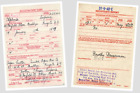 Al Capone World War I Draft Registration PHOTO Card 1918 Gangster Prohibition