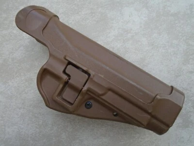 Blackhawk 2100534 Beretta 92/96 RH Holster Coyote Brown w/ Male Quick Disconnect - Image 1 of 4