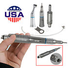 NSK Style Dental Slow Low Speed Handpiece Straight Contra Air Motor 2/4H Kit kv
