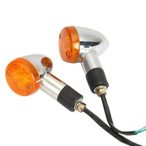 Coppia Segnali di direzione moto per Kawasaki Vulcan VN 800 900 1500 1600 1700 2000 - Foto 1 di 10