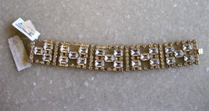 Pulsera KATE SPADE Cristal Transparente / “Joyas Corona” / 7 1/2” - Imagen 1 de 9