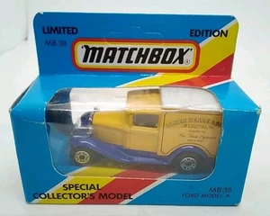 Matchbox Ford Modelo A "James Neale & Sons" MB38 Edición Limitada 1981 ¡Sin usar, en caja! - Imagen 1 de 6