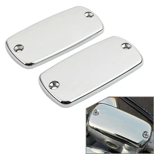 1 Paar Vorne Bremsflüssigkeitsbehälter Deckel für Honda Magna 750 NC700S VFR800 - Bild 1 von 10