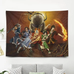 The Last Airbender Tapestry Wall Decorations Wall Hanging for Bedroom Dorm Gift - Picture 1 of 10