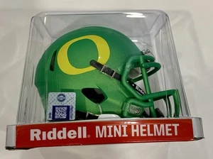 BNIP Oregon Ducks Speed Mini Helmet Riddell NCAA Apple Green Matte New 🔥 - Picture 1 of 6