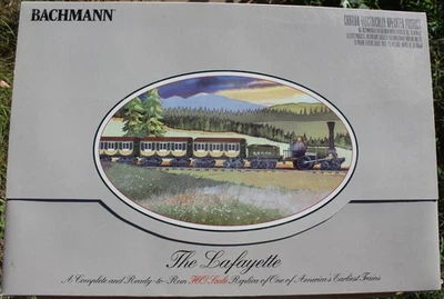 Bachmann #00628 “Lafayette” B&O tren conjunto con loco, 3 coches, vía, controlador Foto 1 de 4