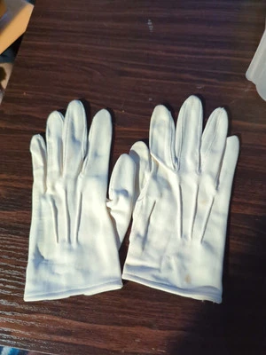 Guantes de iglesia vintage de algodón y poliéster para niñas Foto 1 de 4