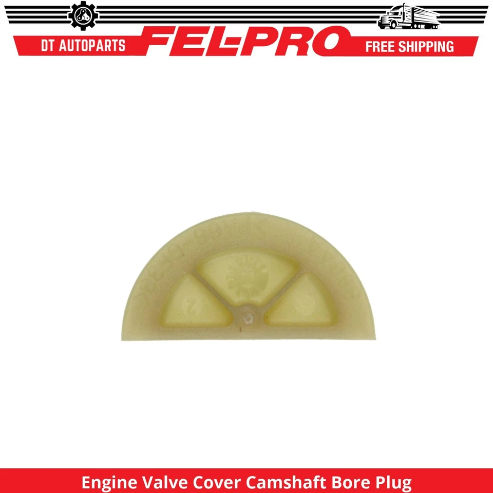 Para 95-97, 99-00 Chrysler Cirrus Eng Cubierta de válvula Árbol de levas Tapón trasero Fel-Pro Foto 1 de 1