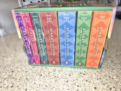 Harry Potter Paperback Box Set (Books 1-7) J. K. Rowling Complete - Image 1 of 4