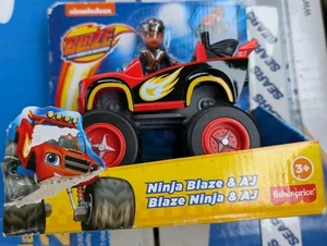Blaze And The Monster Machines Ninja Blaze & AJ Truck and Figure - Picture 1 of 2