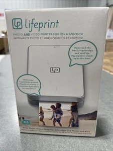 2x3 Lifeprint Portable Photo Video Printer Iphone & Android Ultra Slim Pocket - Picture 1 of 6