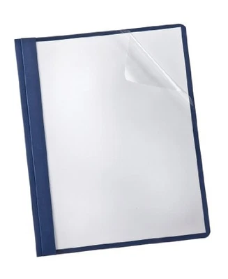 Cubiertas de informe delanteras transparentes con acabado de lino Pendaflex - letra - 8,50" de ancho X 11" Foto 1 de 2