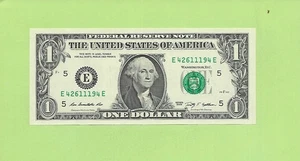 2009..UNCIRC $1 E 4261 1194 E .... 2009 $1 E-E NICE NOTE FRN - Picture 1 of 2