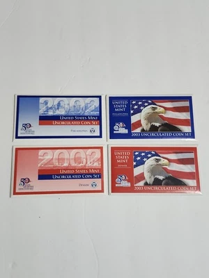 2002 , 2003 P & D Mint Sets With OGP & COA - Fresh Out Of Mint Box - Image 1 of 4