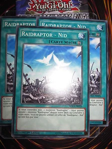 YU-GI-OH! COM RAIDRAPOTOR NID LOT DE 3 (PLAYSET) WIRA-FR026 NEUF EDITION 1 - Bild 1 von 1
