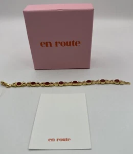 NEU IN BOX EN ROUTE Tess's Treasure Karneol Armband - Bild 1 von 3