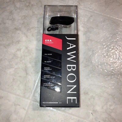 Jawbone NoiseAssassin 3.0 ERA Midnight Bluetooth MotionX JBF02 New SEALED - Image 1 of 4