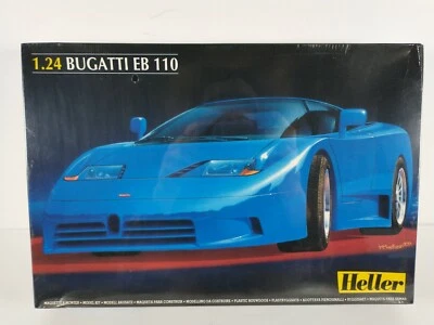 布加迪 EB 110 Heller 1:24 模型套件 # 80738 ~ 密封盒 — 第 1/4 张图片