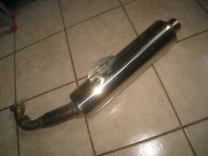 VTR 1000 SC36 -05 Exhaust Pot Silencer Left Exhaust Muffler 18400-MBB-G61 - Picture 1 of 4