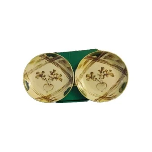 2pc Utsuwa-No-Yakata Japanese Ceramic Hand Painted Plate Size 10" - Picture 1 of 11
