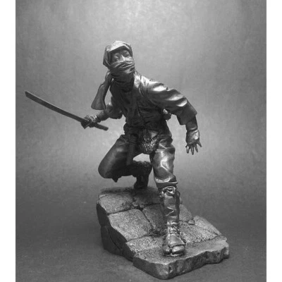 ⭐️Japón. Ninja. Estatuilla 12th Tin Soldiers sin pintar. Escala 54mm 1/32⭐️ Foto 1 de 2