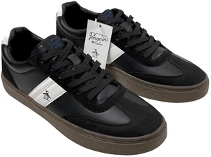 Original Penguin Backcourt Sneaker / Shoes - NEW Mens 10 Blk / Wht - #45674-TOP3 - Picture 1 of 5